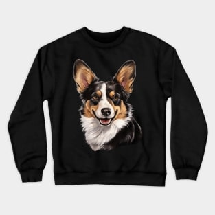 Corgi Portrait Crewneck Sweatshirt